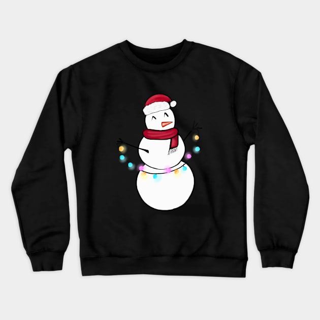 snowman Crewneck Sweatshirt by krikogo